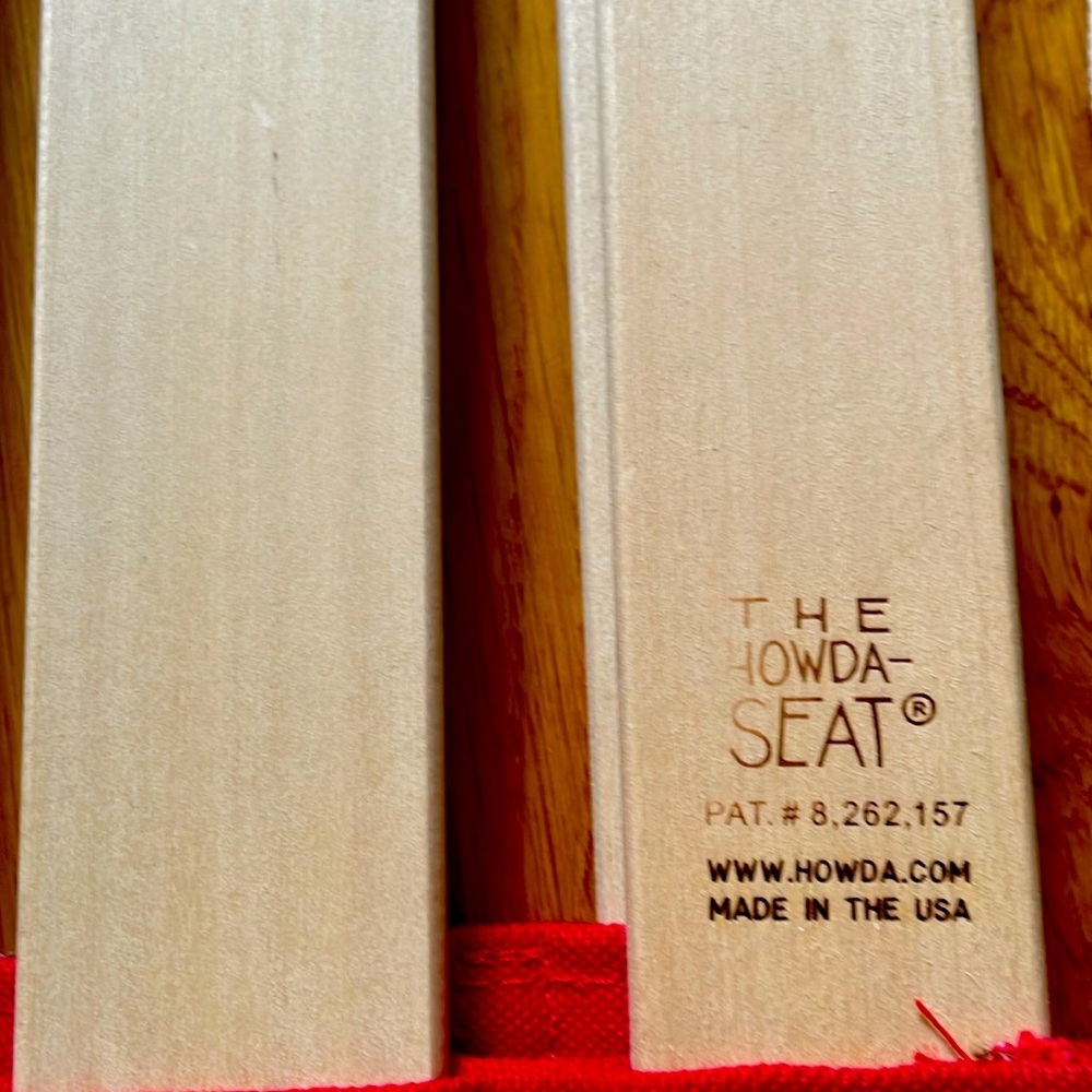 Original red Howda Seat